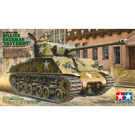TAMIYA 35346 U.S. Medium Tank M4A3E8 Sherman "Easy Eight" European Theater
