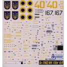 Authentic Decals Sukhoi Sukhoi Su-17M3/M4 Fitter H/K 