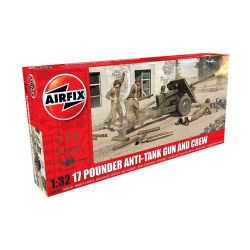 AIRFIX A06361 17 Pdr Anti-Tank Gun 1:32