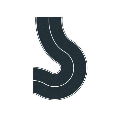 NOCH 60701 NASTRO STRADALE CURVO HO