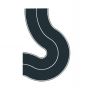 NOCH 34201 NASTRO STRADALE CON CURVE SCALA N