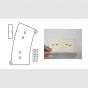 FORATRAIN FT606 SEZIONE CURVA PER RAMPA ELICOIDALE ADATTA AL BINARIO HORNBY R606