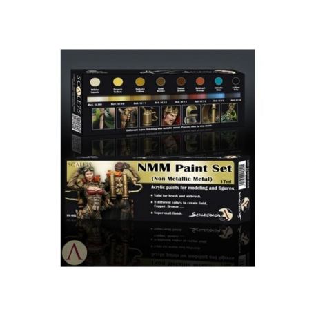 SCALE75: NMM Paint Set (Non Metallic Metal) Gold