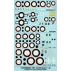 TAURO MODEL 48538 INSEGNE AERON. COBELL. PER SPITFIRE - P 39 - Mc 200, 202, 205 - SM 79