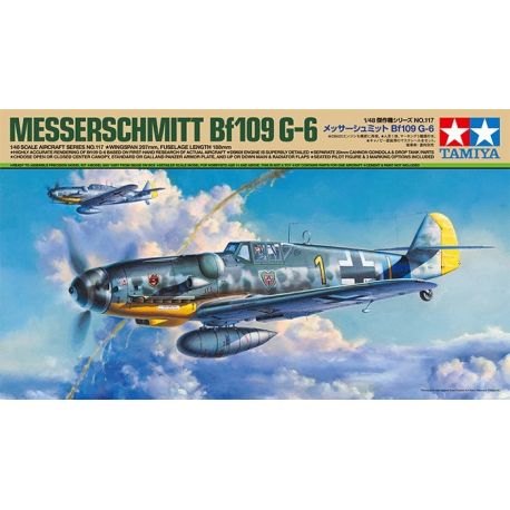 TAMIYA 61117 Bf 109G-6 1/48