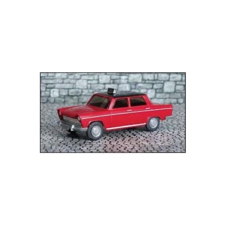 WIKING BS00044 FIAT 1800 TAXI ROSSO