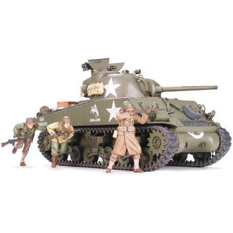 TAMIYA 35250 U.S. MEDIUM TANK M4A3 SHERMAN 75MM GUN LATE PROD