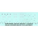 TAURO MODEL 722101 INSEGNE LOCKHEED-MARTIN F-35 LIGHTNING II - 32° STORMO Decals 1/72 