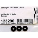 Harder & Steenbeck 123290 Seal for plug in nipple G 1/8" Evolution Infinity Grafo