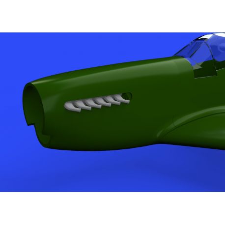 Brassin 648336 P-51D exhaust stacks 1/48