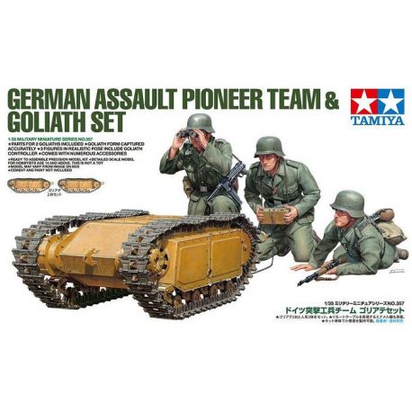 TAMIYA 35357 GERMAN PIONEER & GOLIATH SET