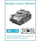 FRIULMODEL ATL-118 Pz.KpfwbI Aufs C (VK.601)