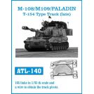 FRIULMODEL ATL-140 M108 / M109 / PALADIN T-154 Type track