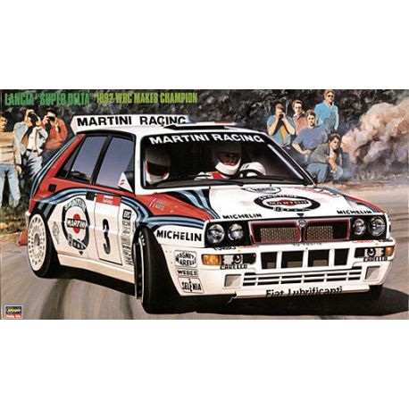 HASEGAWA CR15 LANCIA SUPER DELTA ’92 WRC MAKES CHAMPION, scala 1/24