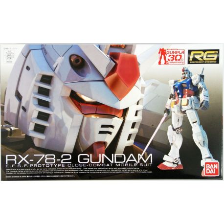 BANDAI 716 Rg Gundam Rx-78-2 1/144