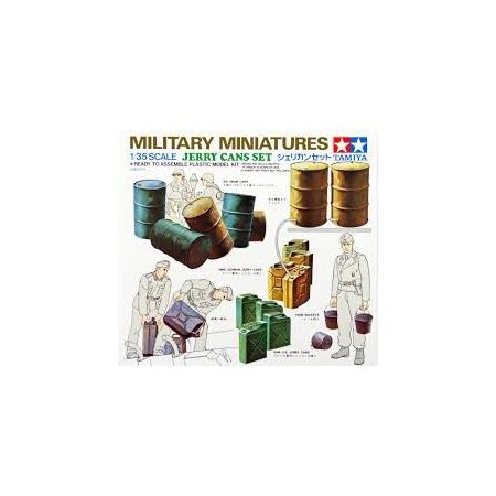 TAMIYA MILITARY MINIATURES 1/35 scale jerry can set EUR 7,73 - DE