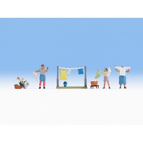 NOCH 1595 DONNE CHE STENDONO I PANNI