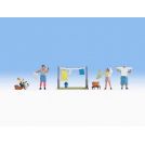 NOCH 1595 DONNE CHE STENDONO I PANNI