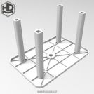 HD Models Resin rectangular table 1/35