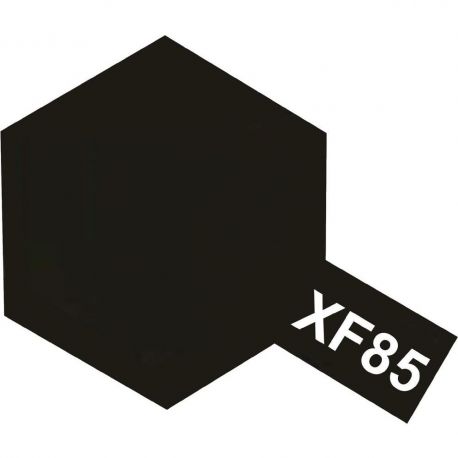 TAMIYA XF85 RUBBER BLACK 81785