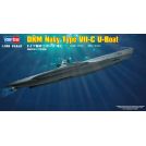 HOBBY BOSS 83805 DKM Navy Type VII-C U-Boat 1/350