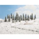 NOCH 32828 SET 25 PINI INNEVATI ALTEZZA 3.5-9 CM