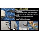 MASTER TOOLS 09972 ZIMMERIT PLASTIC SHEET