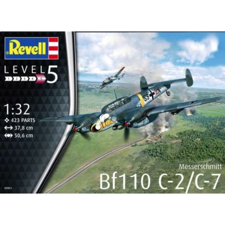 REVELL 04961 Messerschmitt Bf110 C-2/C-7 1/32