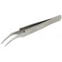 TAMIYA 74108 HG Angled Tweezers (Round Tip)