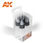 AK INTERACTIVE 9046-PAINT DOSER BOTTLES 30ML.