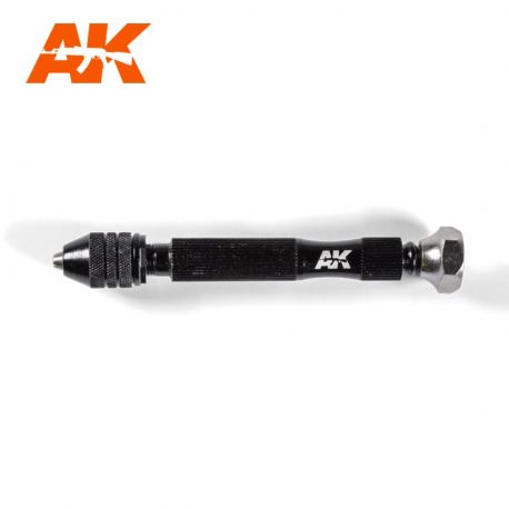 AK INTERACTIVE 9006- HAND DRILL PRECISION PIN VISE (0.2MM – 3.4MM)
