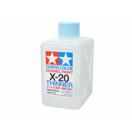 TAMIYA 80040 X20 Enamel Thinner Diluente per smalti