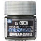 MR.COLOR SUPER METALLIC 2 SUPER CHROME SILVER 2 10ml