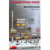 MINIART 35609 GERMAN ROAD SIGNS (ARDENNES, GERMANY 1945)