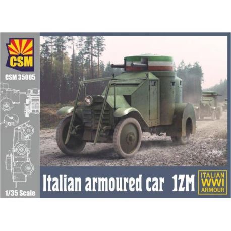 COPPER STATE MODELS 35004 WWI Minerva Armoured car 1/35