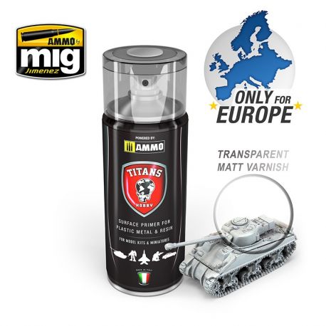 TITANS HOBBY TRANSPARENT MATT PRIMER TTH110