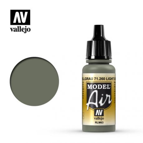 VALLEJO MODEL AIR Light Grey RLM63 71260