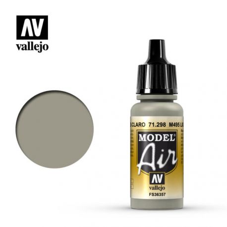VALLEJO MODEL AIR M495 Light Gray 71298