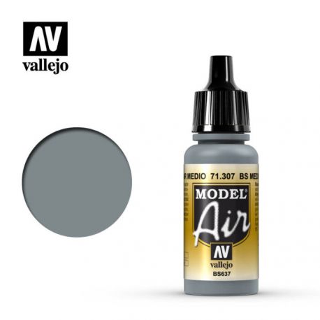 VALLEJO MODEL AIR BS Medium Sea Grey 71307