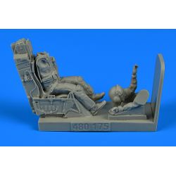 Aerobonus 480175 USAF Fighter Pilot with ejection seat for F-16 Figurines HAS/TAM/ACA/KIN 1/48