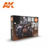 AK INTERACTIVE 3rd Generation- SKIN AND LEATHER COLORS SET
