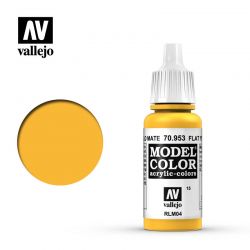 VALLEJO MODEL COLOR 15 FLAT YELLOW 70953