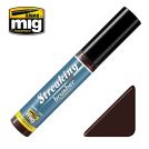 STREAKING BRUSHER RED BROWN 1252 AMMO OF MIG