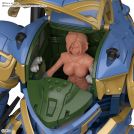 BANDAI HG SPIRICLE STRIKER MUGEN AN PALMA 1/24