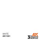 AK INTERACTIVE: colore acrilico 3rd Generation White 17ml