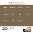 AK INTERACTIVE 11017 Reddish Grey 3rd Generation