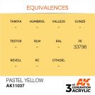 AK INTERACTIVE 11037 Pastel Yellow 3rd Generation
