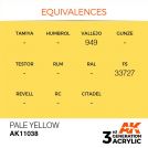 AK INTERACTIVE 11038 Pale Yellow 3rd Generation