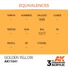 AK INTERACTIVE 11041 Golden Yellow 3rd Generation
