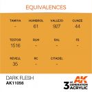 AK INTERACTIVE 11056 Dark Flesh 3rd Generation
